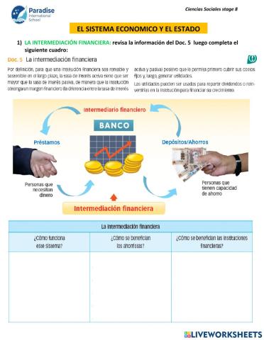 El sistema económico y el estado