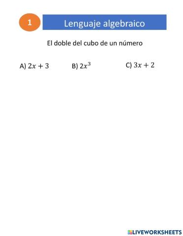 Repaso Expresiones Algebraicas y Productos Notables
