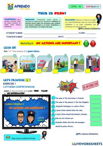 My actions are important!