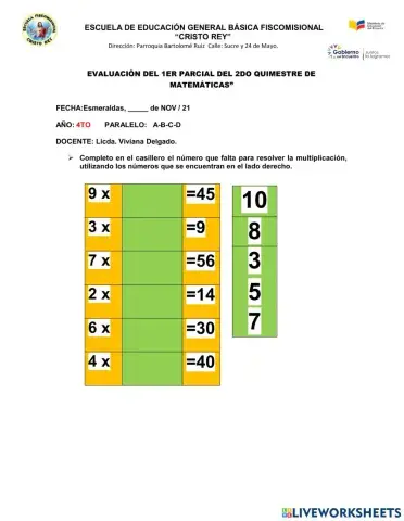Evaluacion parcial