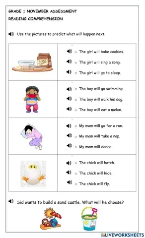 November Reading Assessment DJ