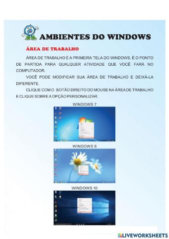 Ambiente do windows