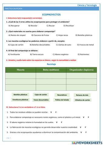 Ecoproyectos de biodiversidad