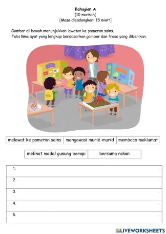 Pembetulan Penilaian Bahasa Melayu Kertas 2 Bahagian A