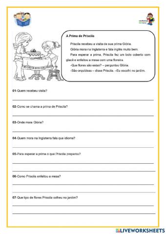 Leitura e compreensão de texto