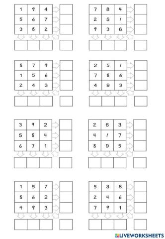 Cuadrados mágicos 2