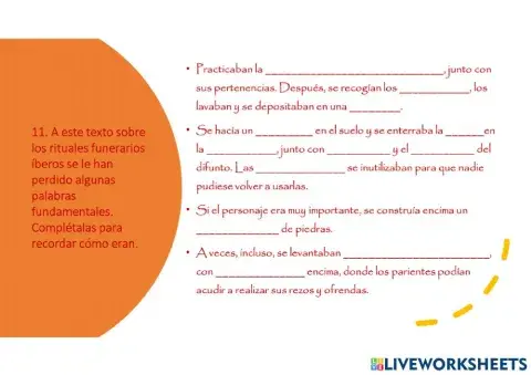 RITUALES FUNERARIOS ÍBEROS