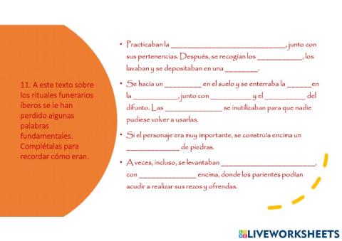 RITUALES FUNERARIOS ÍBEROS