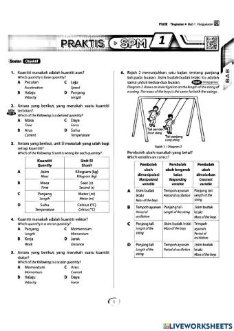 Pengukuran Fizik Tingkatan 4