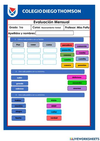 Evaluación Noviembre