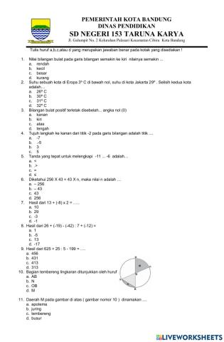 Matematika smt ganjil