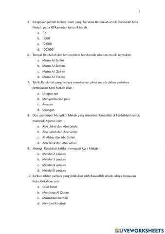 Pembukaan kota mekkah