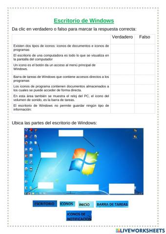 Escritorio de Windows