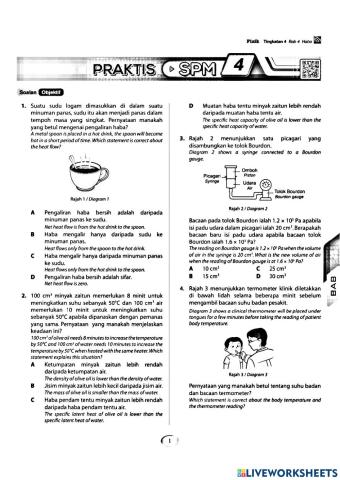 Haba Fizik Tingkatan 4