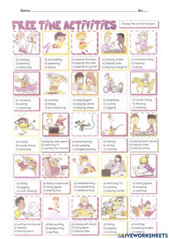 Free time activity
