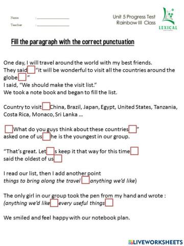 Punctuation