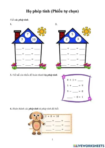 Họ phép tính (tự chọn)