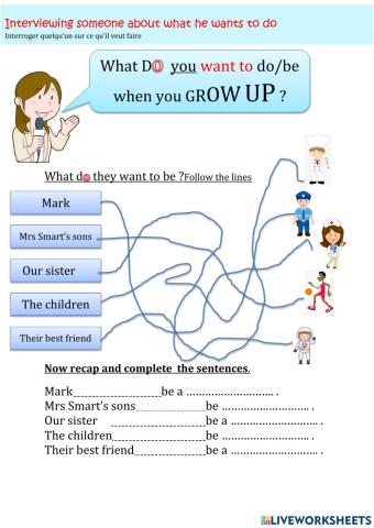 What do you want to be