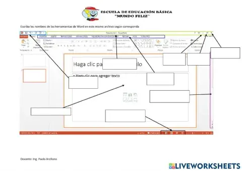 Herramentas de poerpoint