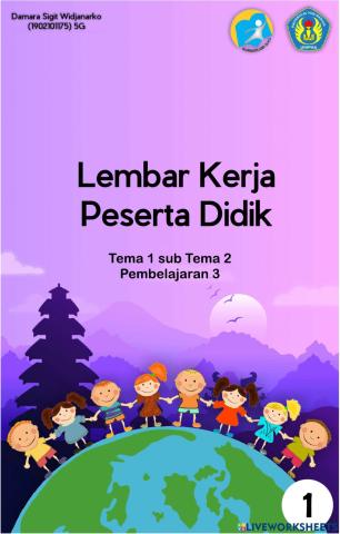 Lkpd tema 1 subtema 2 pembelajaran 3