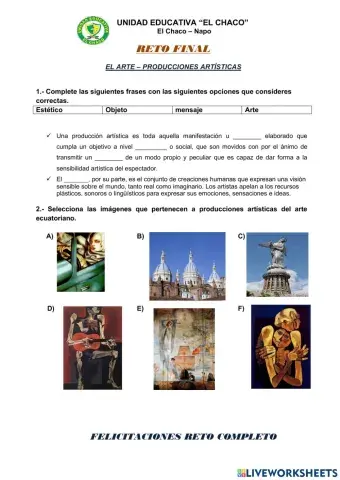 Producciones Artísticas..