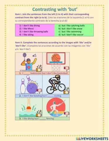 Test 'Contrasting with but'