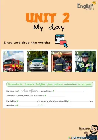 Unit 2 Lesson 3 Year 4