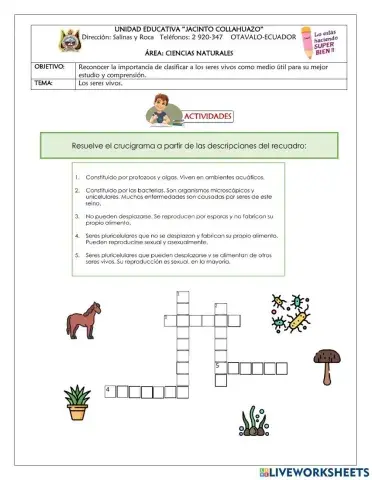 Reinos de los seres vivos