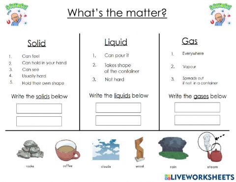 Properties of matter?