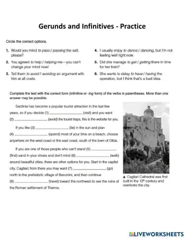 Gerunds and Infinitives