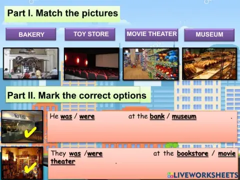 City places! Writing Assessment