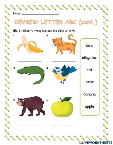 Review letter ABC (cont.)