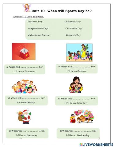 Tiếng anh lớp 5-Unit 10-lesson 1