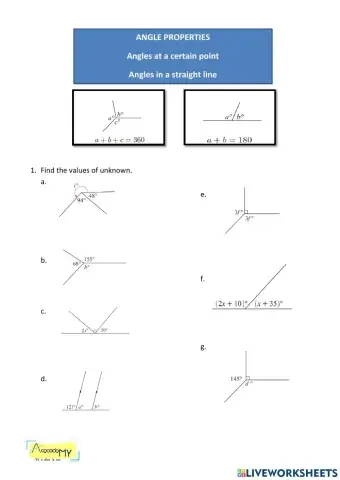 Angle Properties