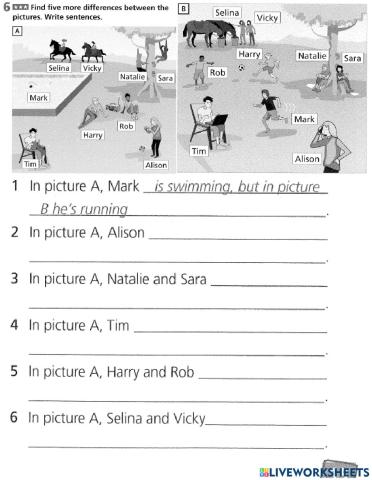 Present Continuous tense