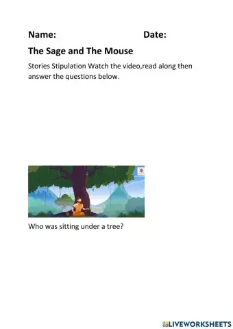 The Sage and The Mouse