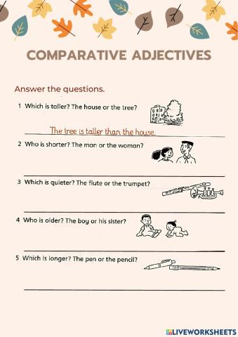 Comparative Adjectives