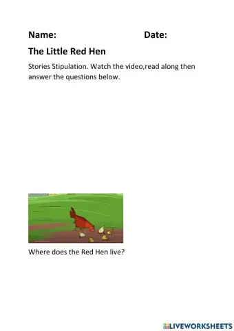 The Little Red Hen