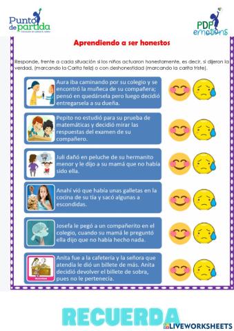 La honestidad