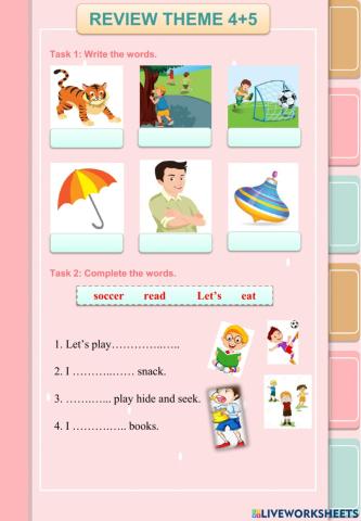 Test for theme 4-5 grade 2