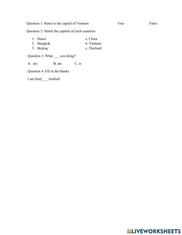 English 10 mock test (Nguyen Thi A)