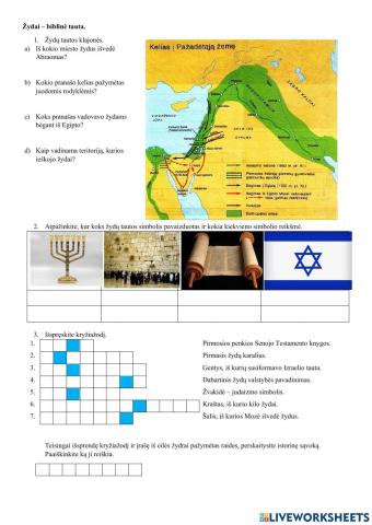 Žydai - biblinė tauta