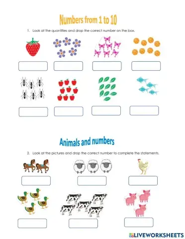 Numbers and Farm Animals
