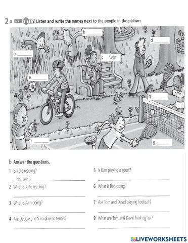 Present Continuous Tense