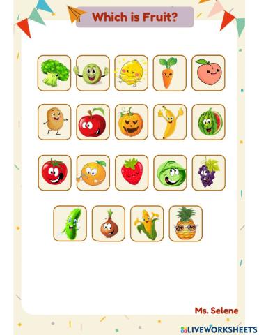 Fruit & Vegetables