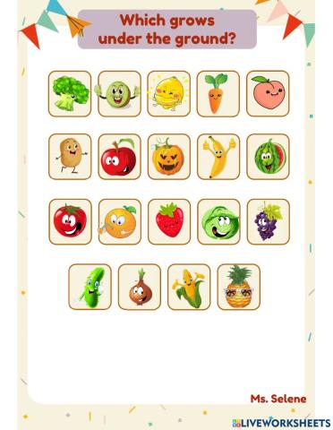 Fruit & Vegetables