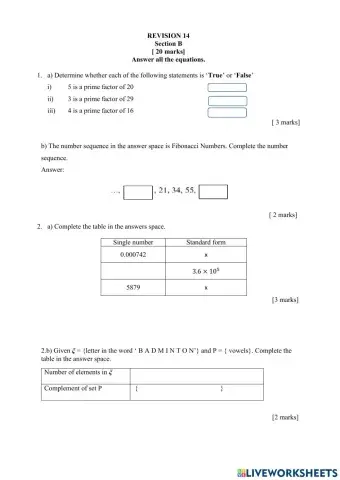 Revision 14 section BC form 3