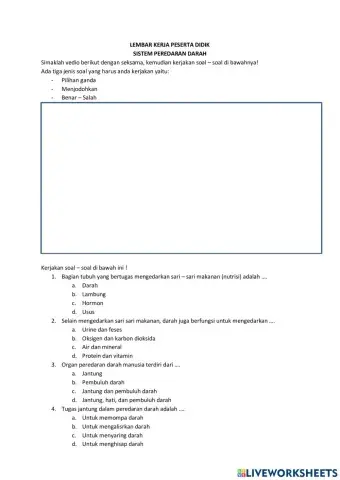 Sistem Peredaran Darah