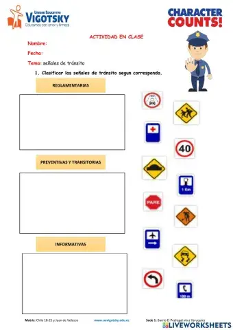 Señales de tránsito