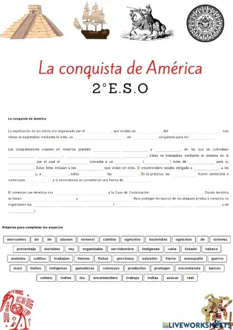 La conquista de América